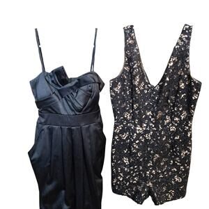 Women's Extra Small 0 2 Formal Dresses Cocktail Party Prom Wholesale lot of 2 XS